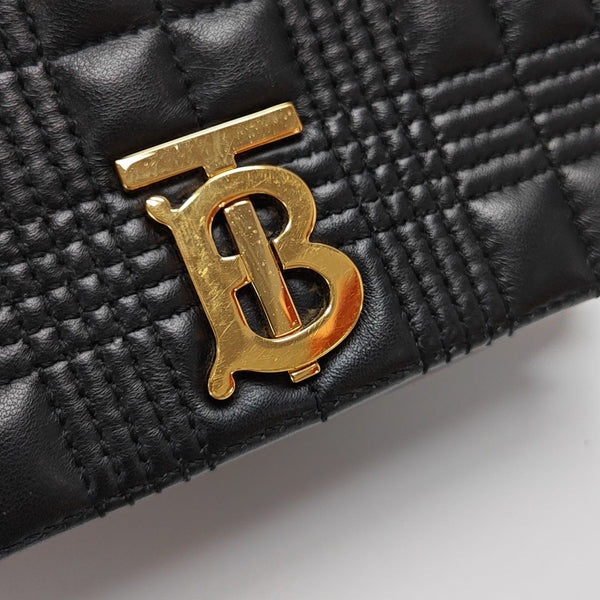 Lola Mini Quilted Lambskin Black