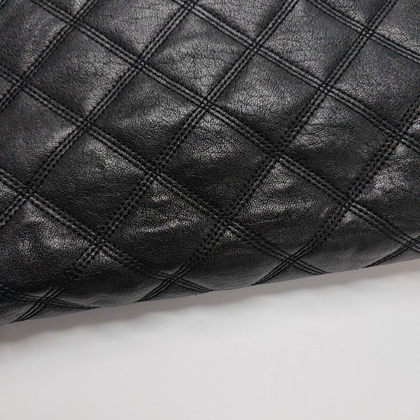 BECKY Small Quilted Lambskin Black