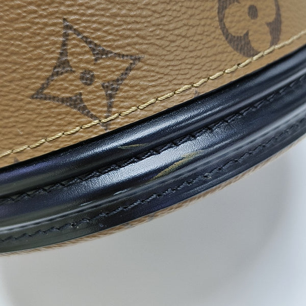 CANNES PM Monogram Coated Canvas Brown