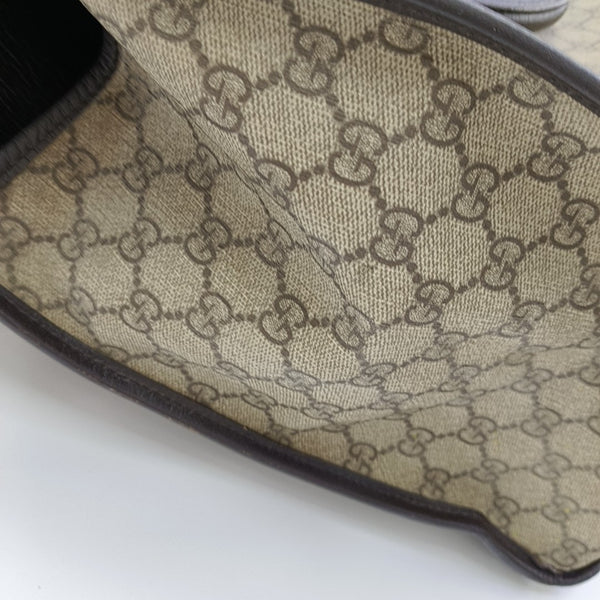 Sherry Monogram Coated Canvas Brown