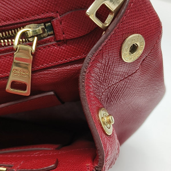 Calfskin Shoulder Bag Red