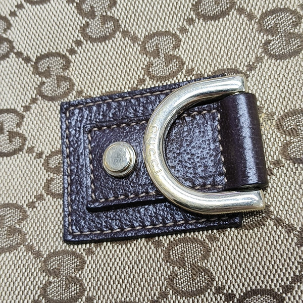 Abbey Monogram Canvas Brown
