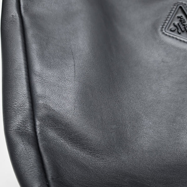 Calfskin Shoulder Bag Black