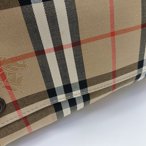Canvas Top Handle Bag Beige