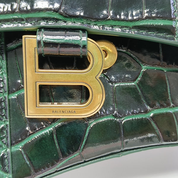 Hourglass XS Calfskin Green
