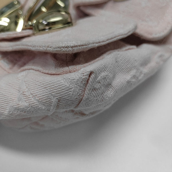VENICE Monogram Denim Pink