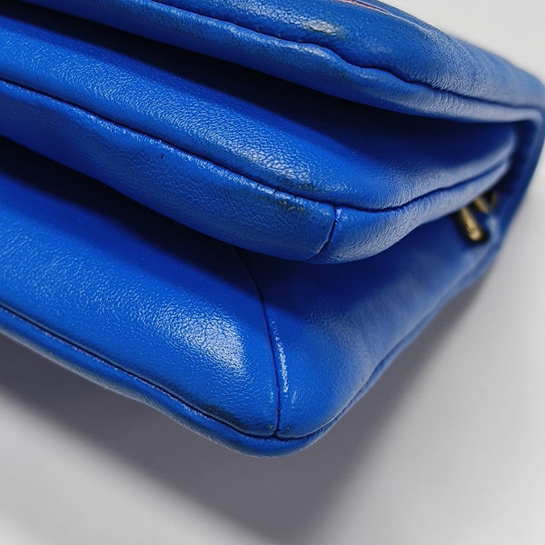 COUSSIN BB Lambskin Blue