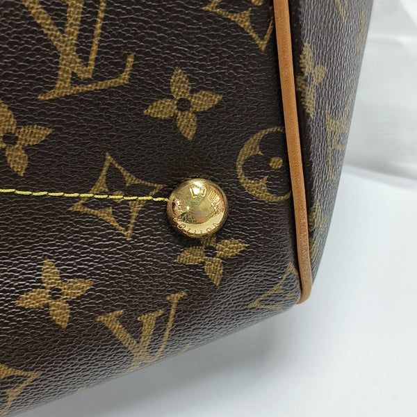 TIVOLI GM Monogram Coated Canvas Brown