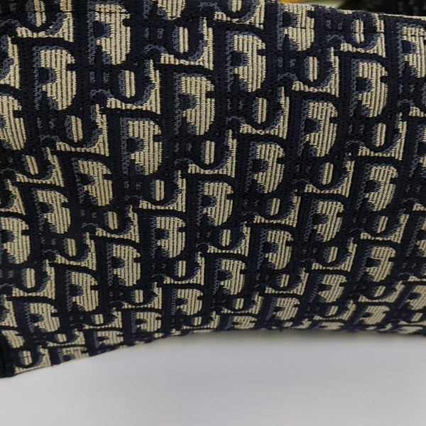 Book Tote Medium Oblique Canvas Blue