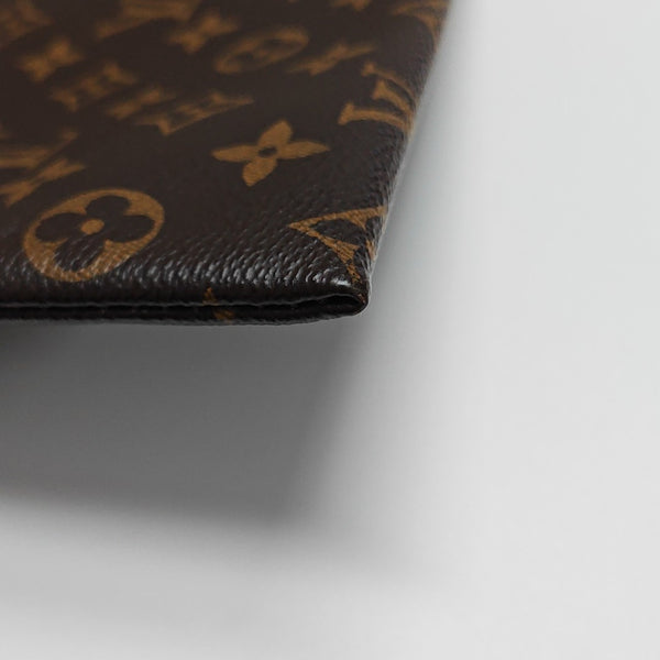 DISCOVERY Monogram Coated Canvas Brown
