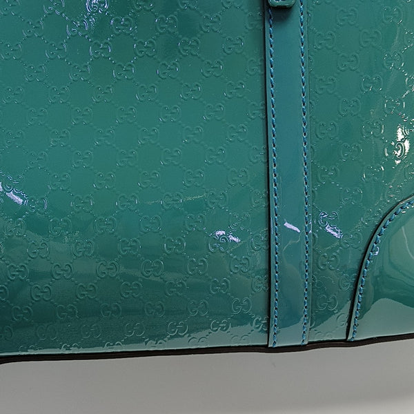 Monogram Patent Leather Blue