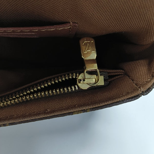 IVY Monogram Coated Canvas Brown