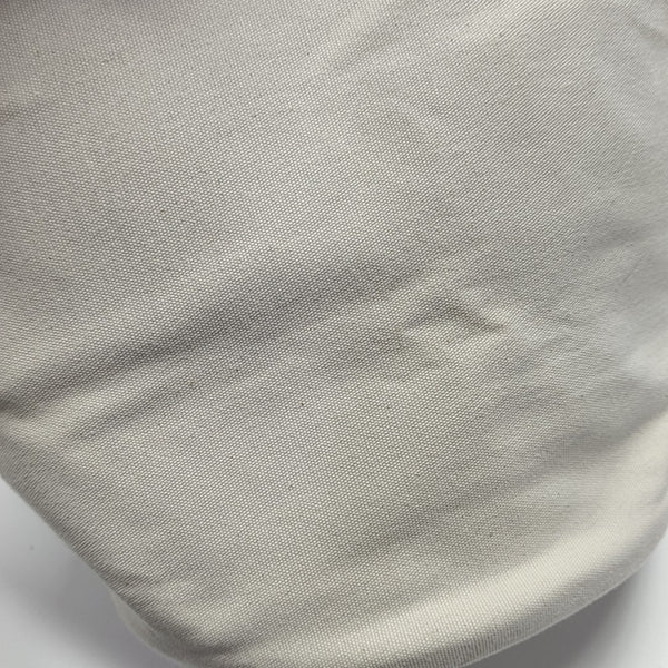 Canvas Bucket Bag White