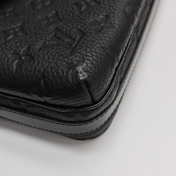 STEAMER Monogram Calfskin Black