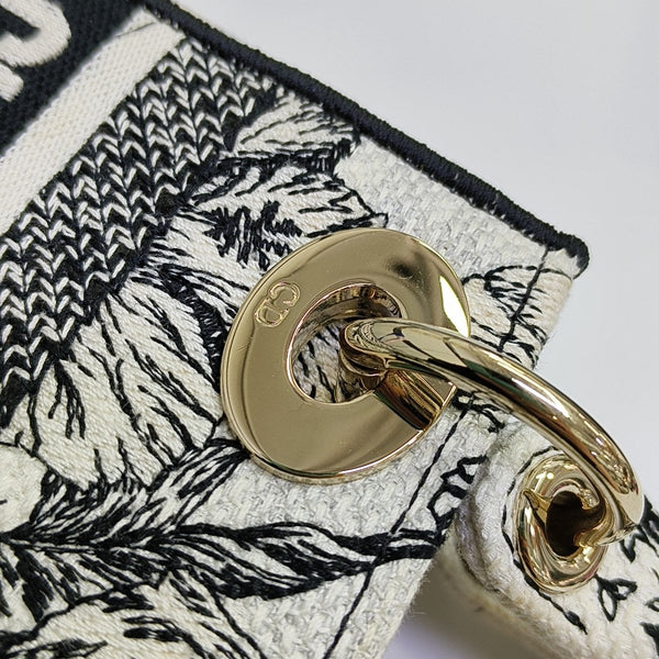 Lady Dior Mini Canvas Multicolor