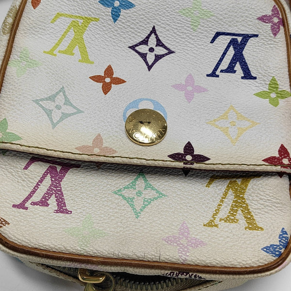 LV × TM RIFT Monogram Coated Canvas White