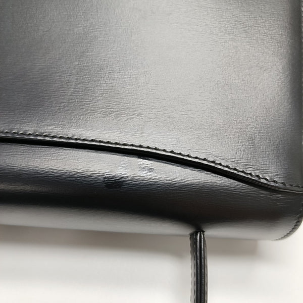 Calfskin Shoulder Bag Black