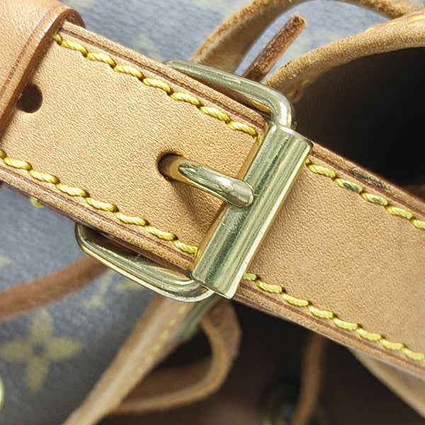 NOÉ GM Monogram Coated Canvas Brown