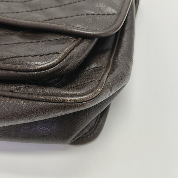 NIKI Medium Quilted Calfskin Brown
