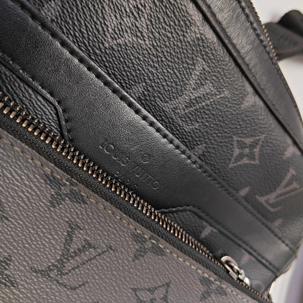 TRIO Monogram Coated Canvas Gray