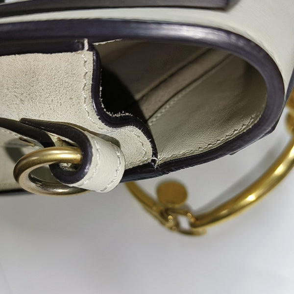 Nile Small Calfskin White