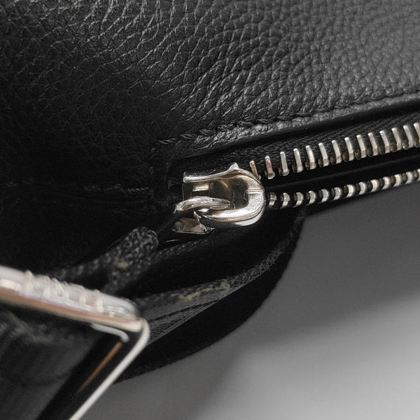 Calfskin Shoulder Bag Black