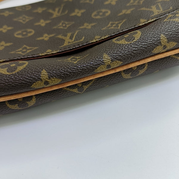 MUSETTE TANGO Monogram Coated Canvas Brown