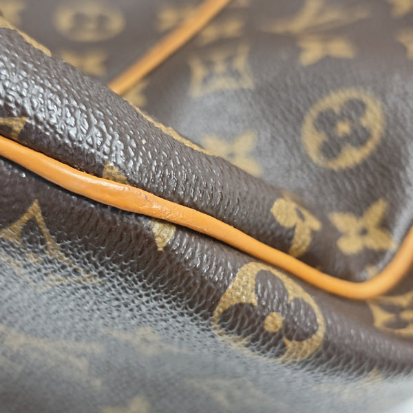 GALLIERA Monogram Coated Canvas Brown