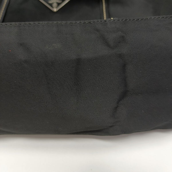 Nylon Shoulder Bag Black