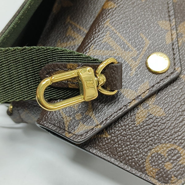 FÉLICIE Monogram Coated Canvas Brown