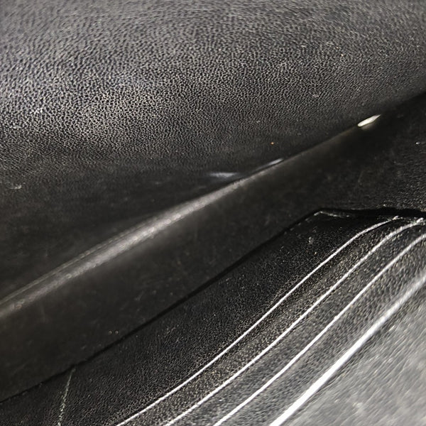 Clutch Saffiano Calfskin Black