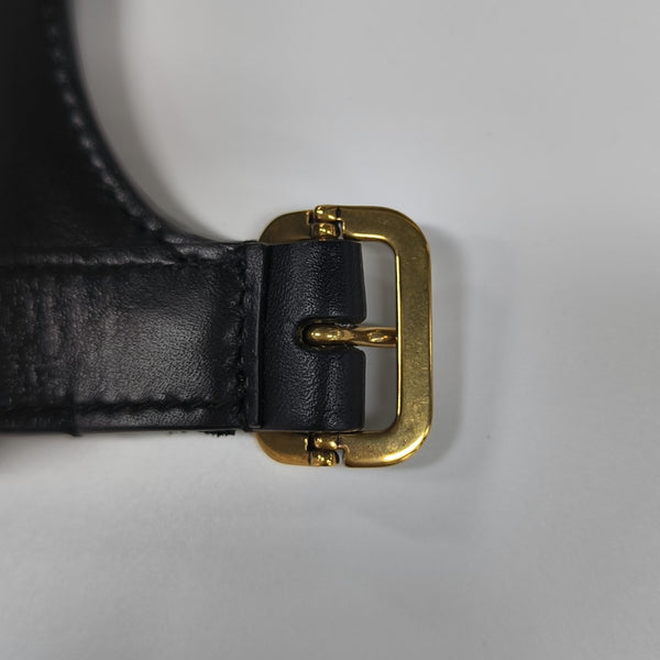 MONOGRAM Small Calfskin Black