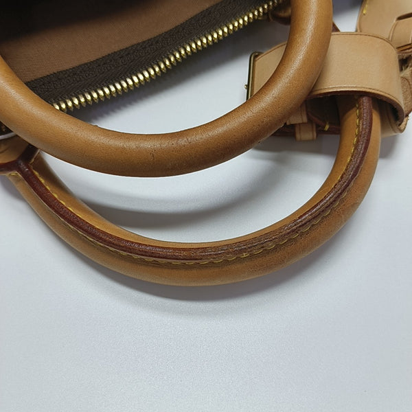 SAC SOUPLE 55 Monogram Coated Canvas Brown
