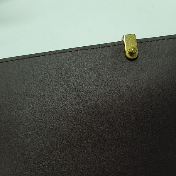 CHYC Y LIGNE Calfskin Red Wallet