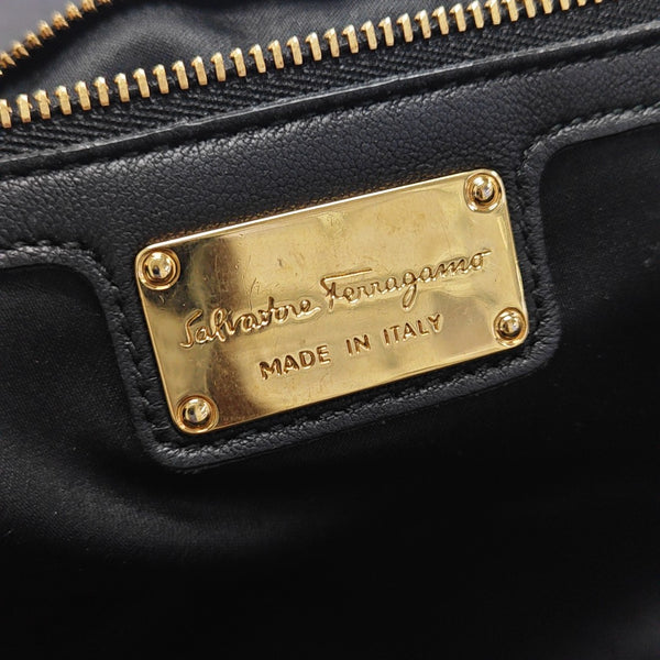 Ginny Quilted Lambskin Black