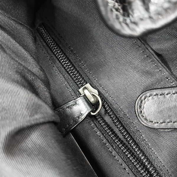 Calfskin Backpack Black