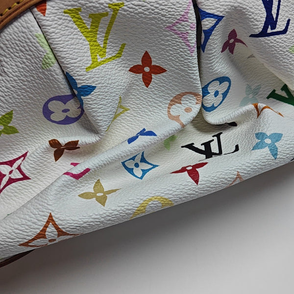 LV × TM JUDY PM Monogram Coated Canvas White