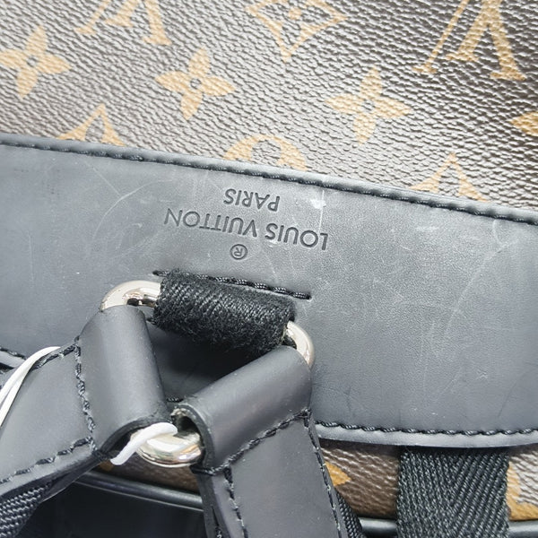 JOSH Monogram Coated Canvas Brown
