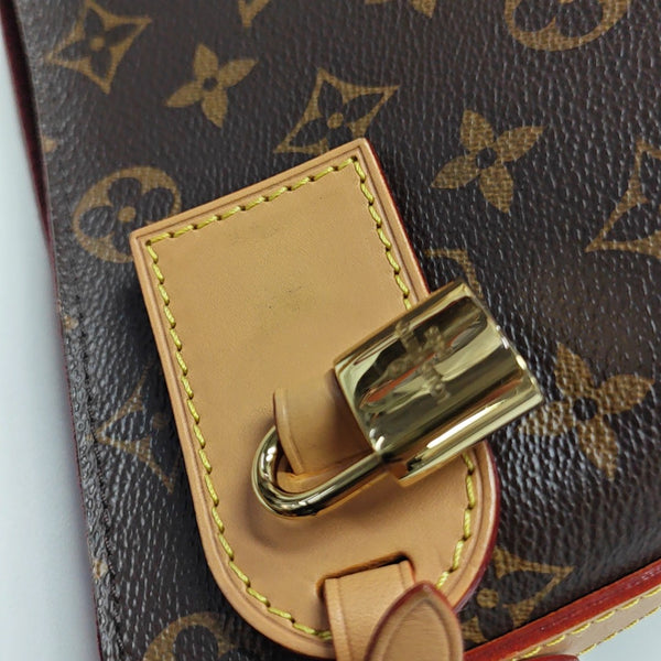 ALL IN Monogram Coated Canvas Brown