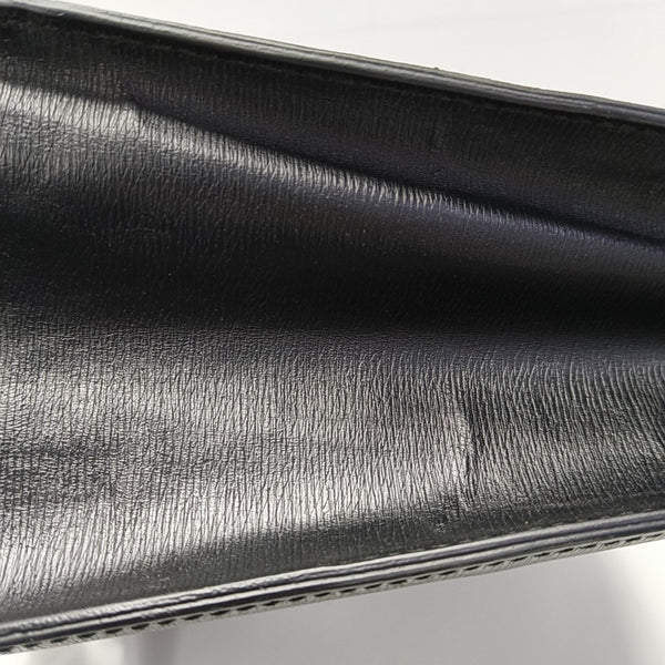 Calfskin Top Handle Bag Black