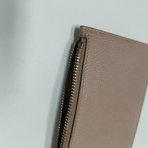 FRAGMENTS Calfskin Pink Card Holder