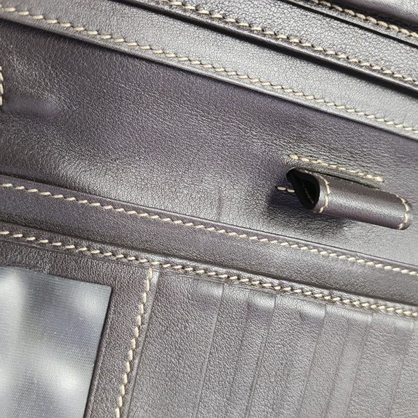 GG Supreme Monogram Coated Canvas Brown