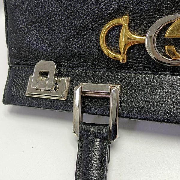 Zumi Small Calfskin Black