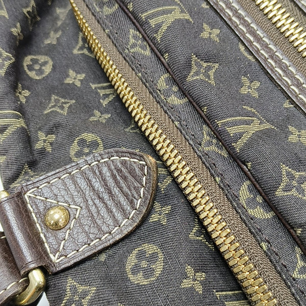 SAC A LANGER Monogram Canvas Brown