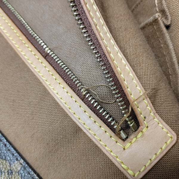 PIANO Monogram Coated Canvas Brown