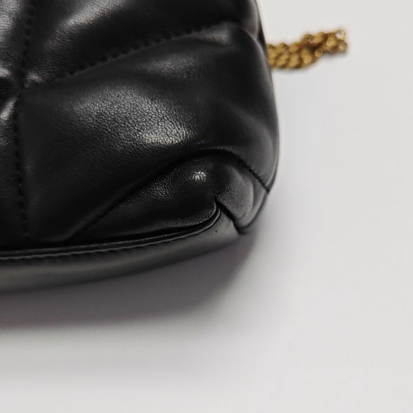 PUFFER Quilted Lambskin Black