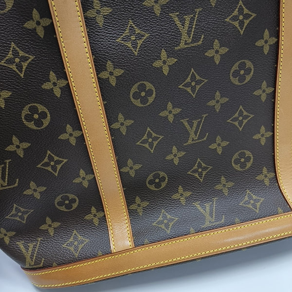 VINTAGE BABYLONE Monogram Coated Canvas Brown