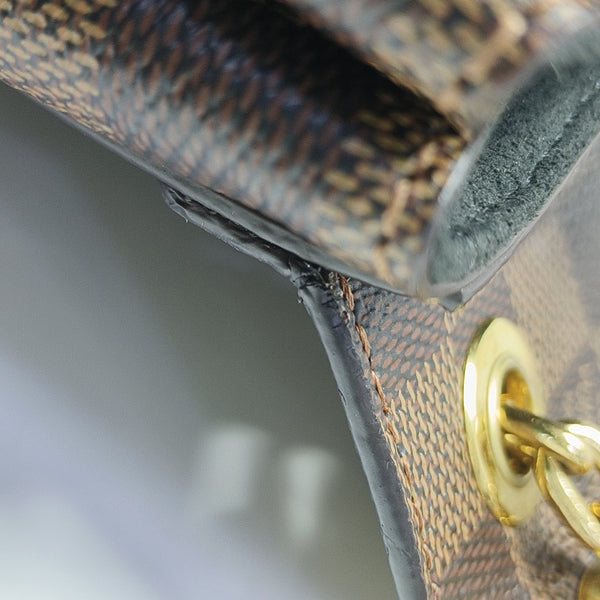 VAVIN PM Damier Ebene Coated Canvas Brown