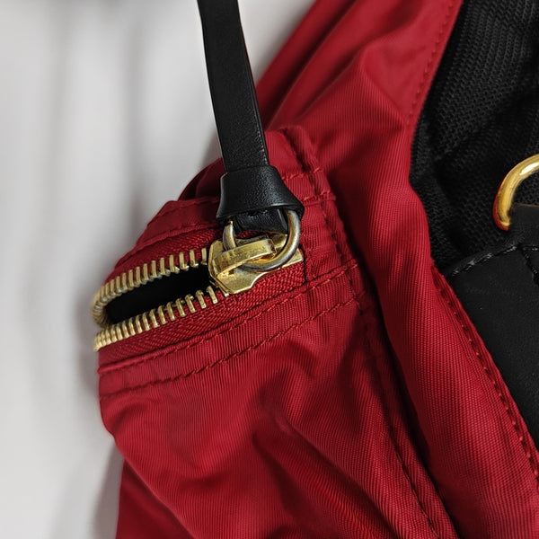 The Rucksack Nylon Red