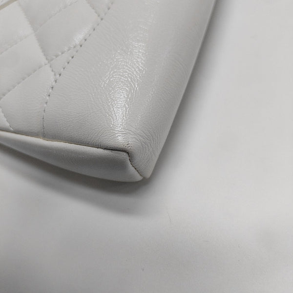 CHANEL 31 Mini Quilted Lambskin White